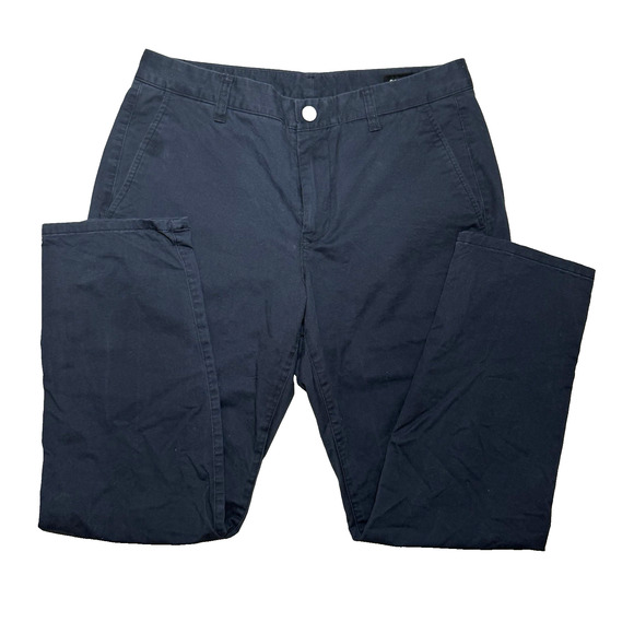 Bonobos Pants Mens 31x28 Navy Blue Slim Fit Stretch Chinos Organic Cotton Casual - Picture 1 of 7